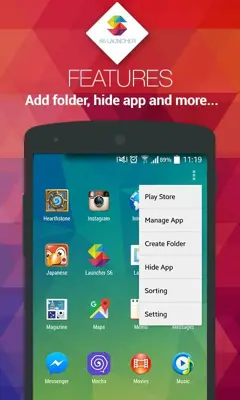 Launcher S6 android App screenshot 2